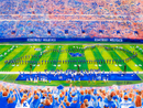 Kentucky Football, Band and Cheerleaders Art Print