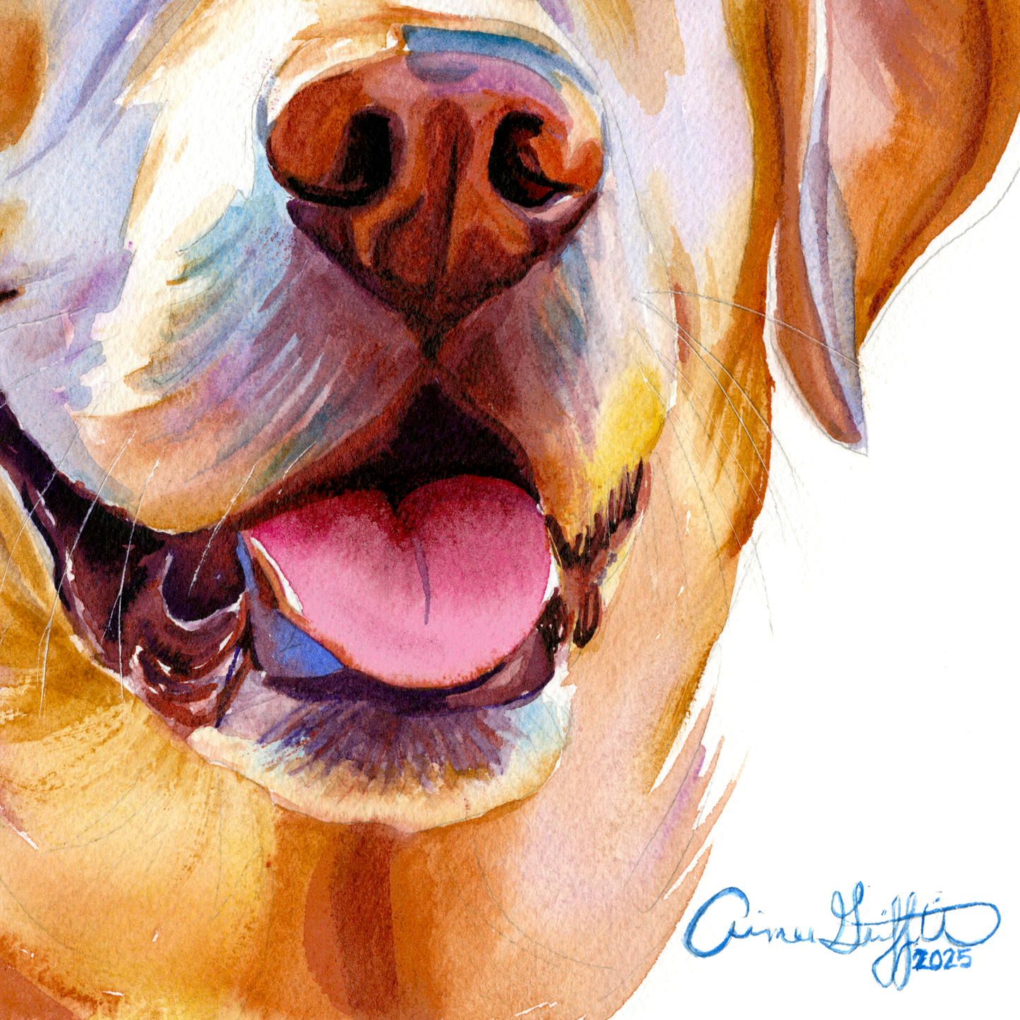 Sunny Days: Loyal & Loving Golden Labrador