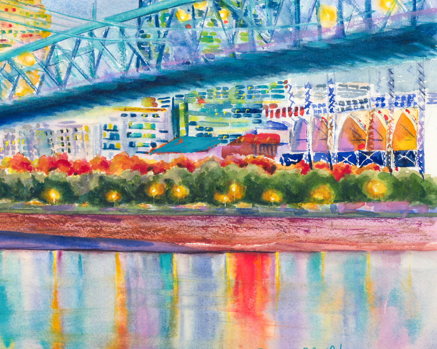 Reflections of Cincinnati or Cincinnati in Color