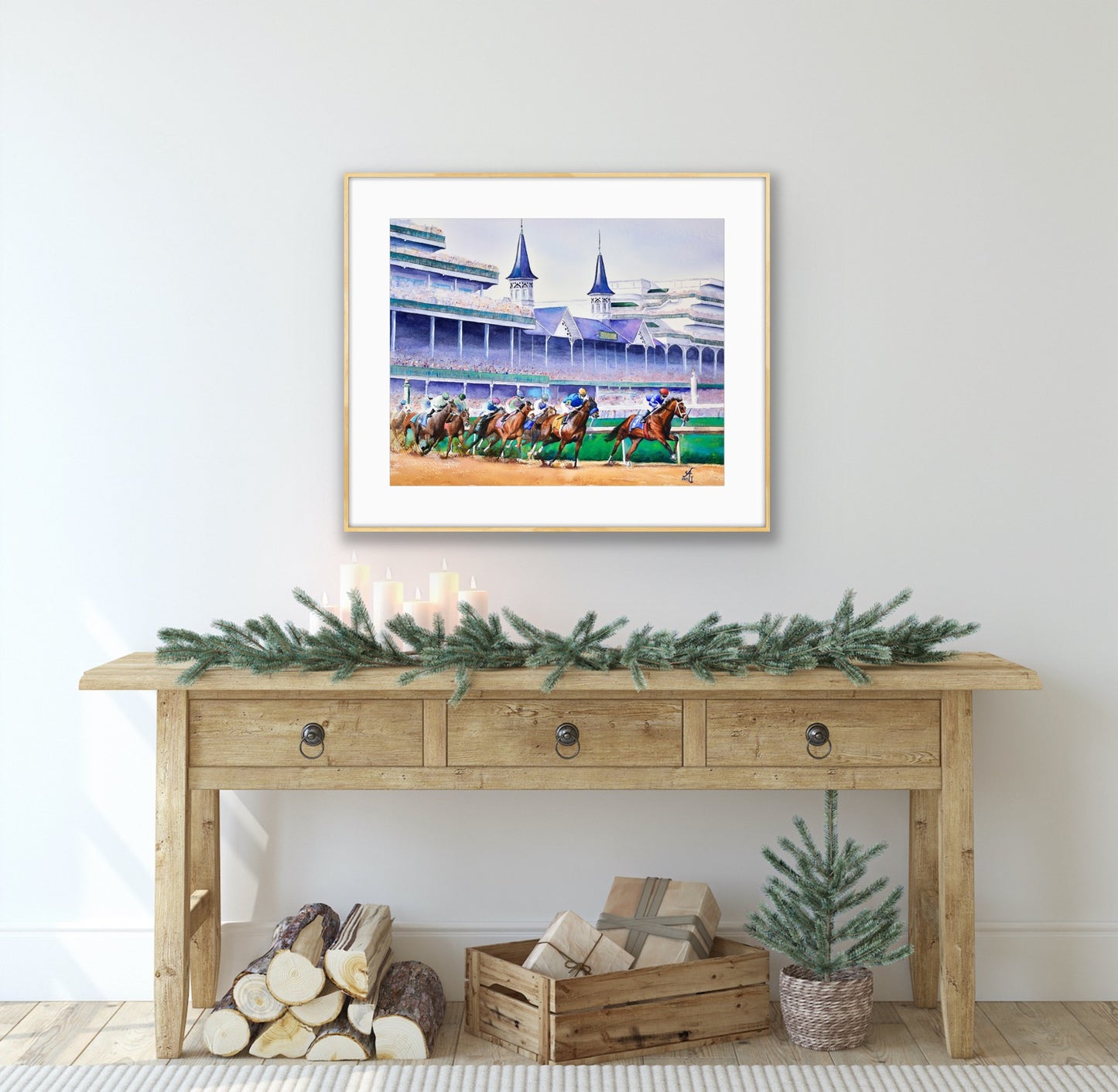 The Kentucky Derby and the Thrilling First Turn