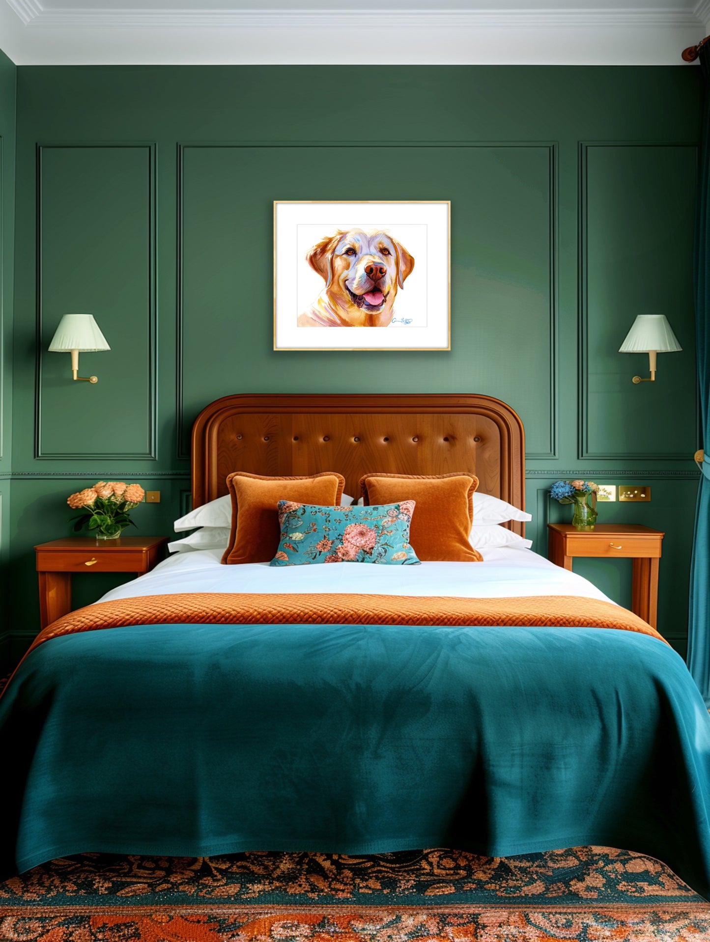 Sunny Days: Loyal & Loving Golden Labrador