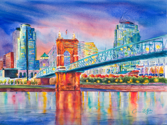 Reflections of Cincinnati or Cincinnati in Color