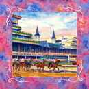 Kentucky Derby Day Mahjong Mat